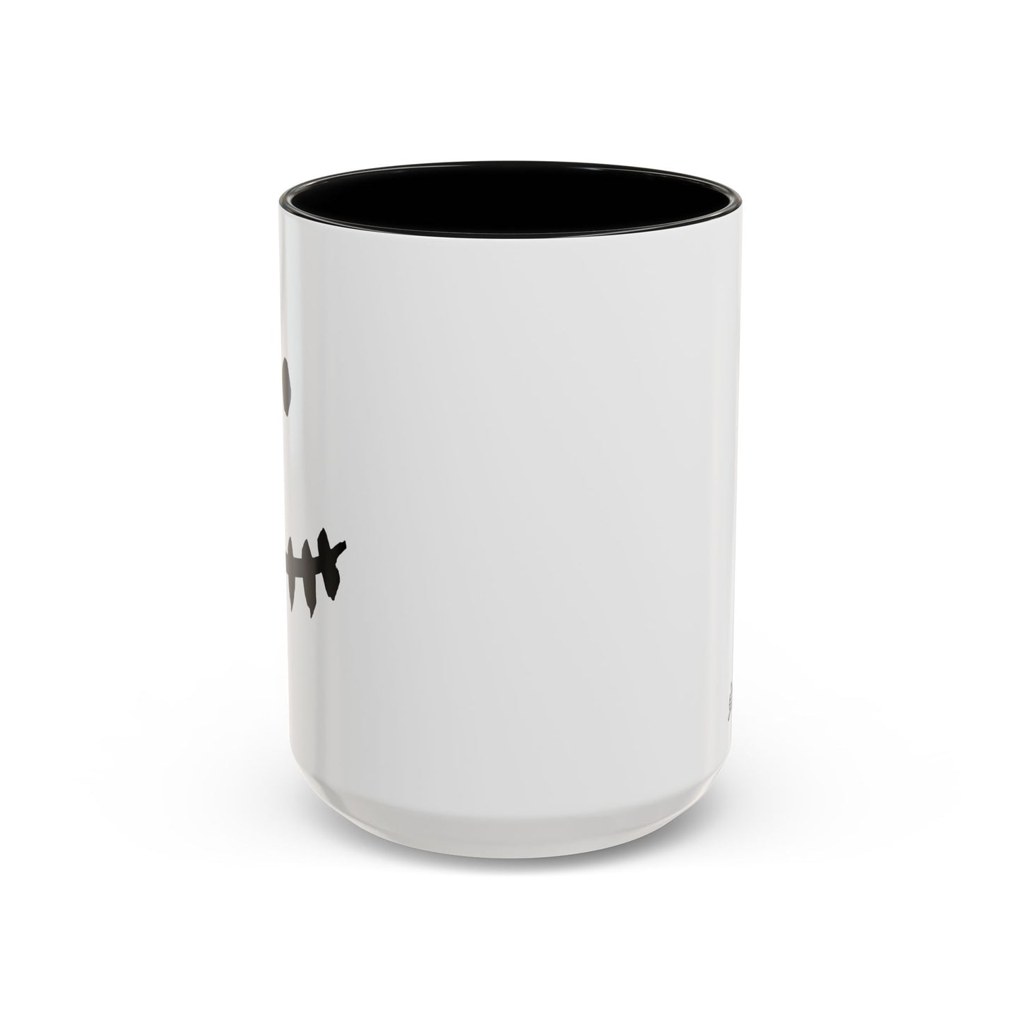 Skeleton Face Hand Drawn Mug
