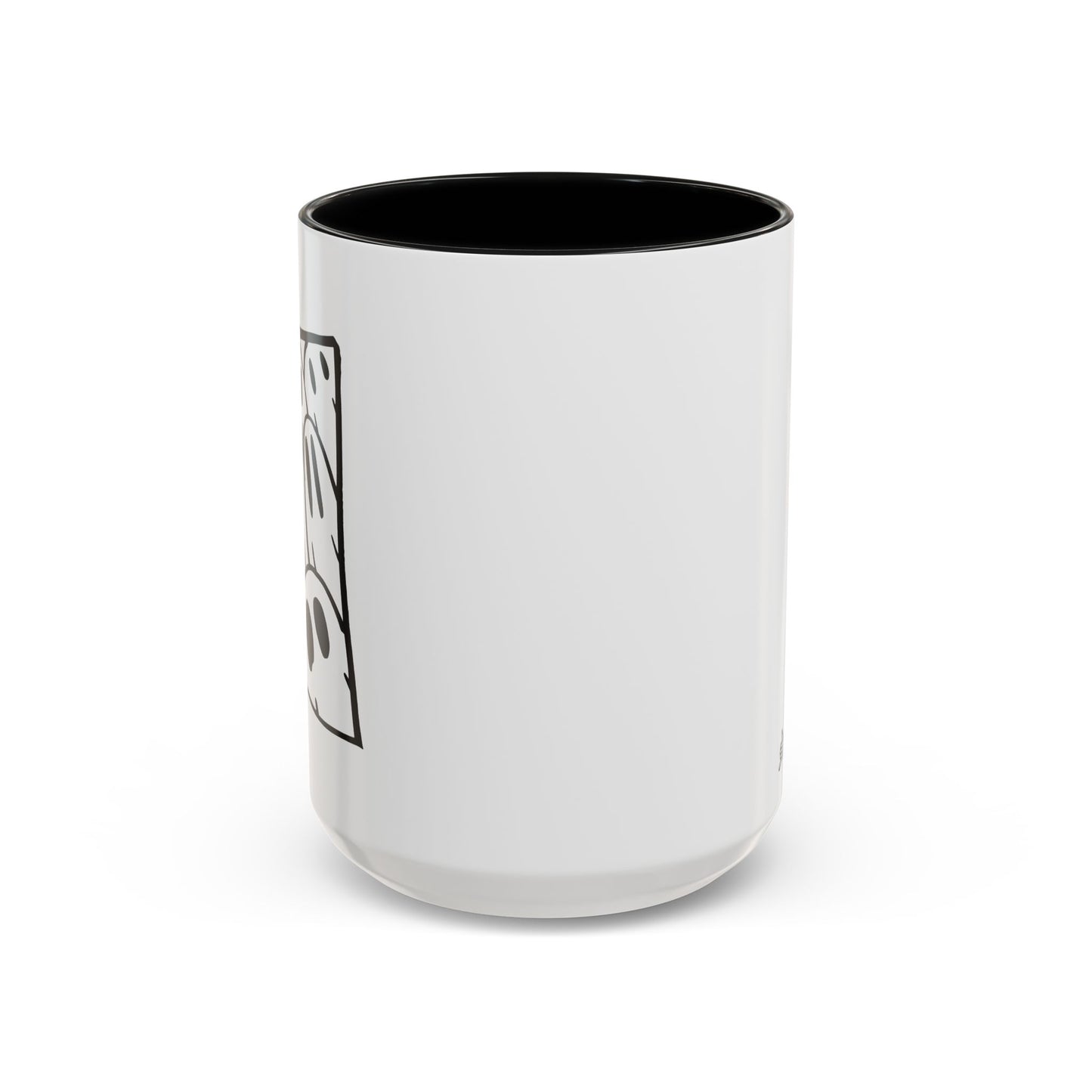 Ghost Portrait Hand Drawn Coffee Mug