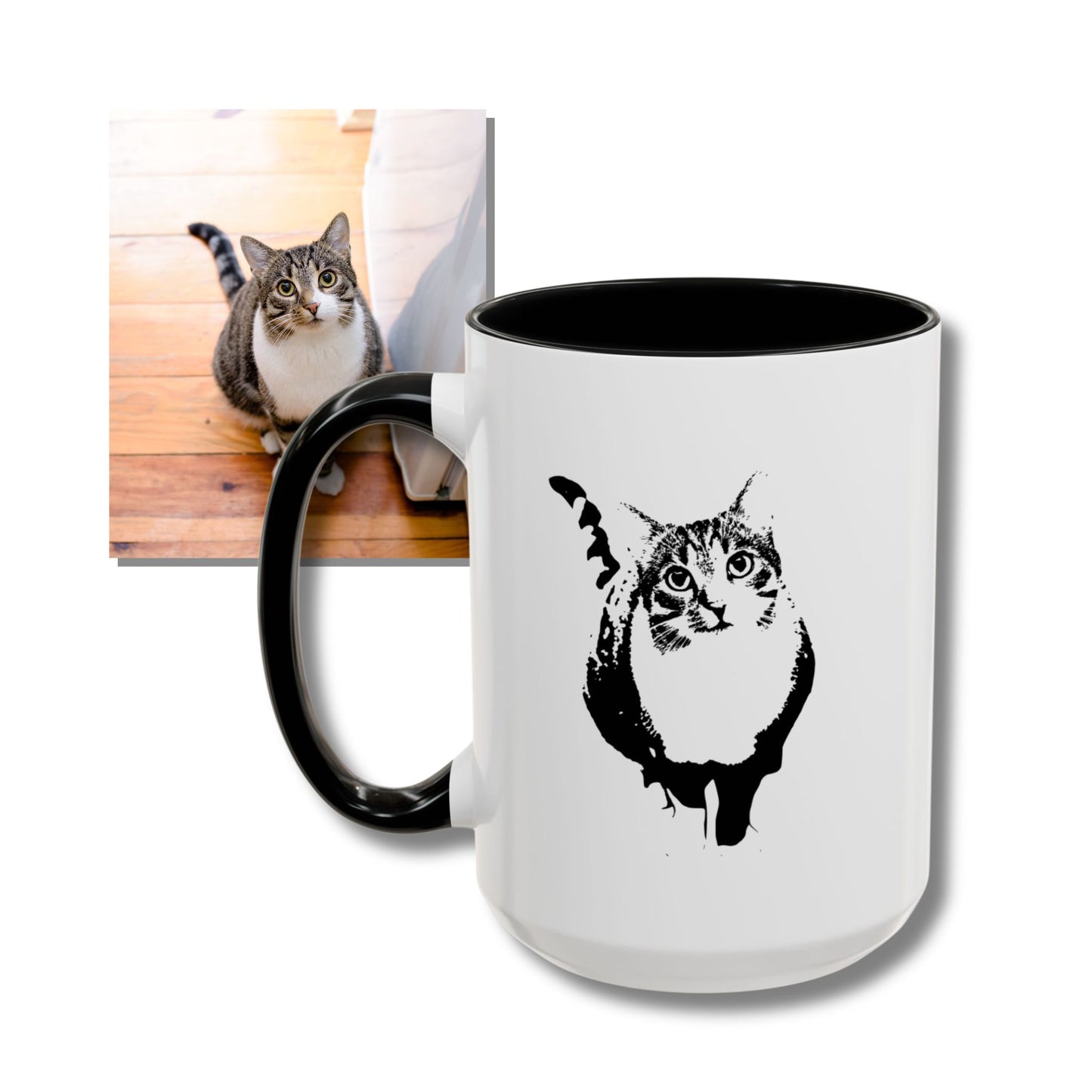 Custom Cat Coffee Mug