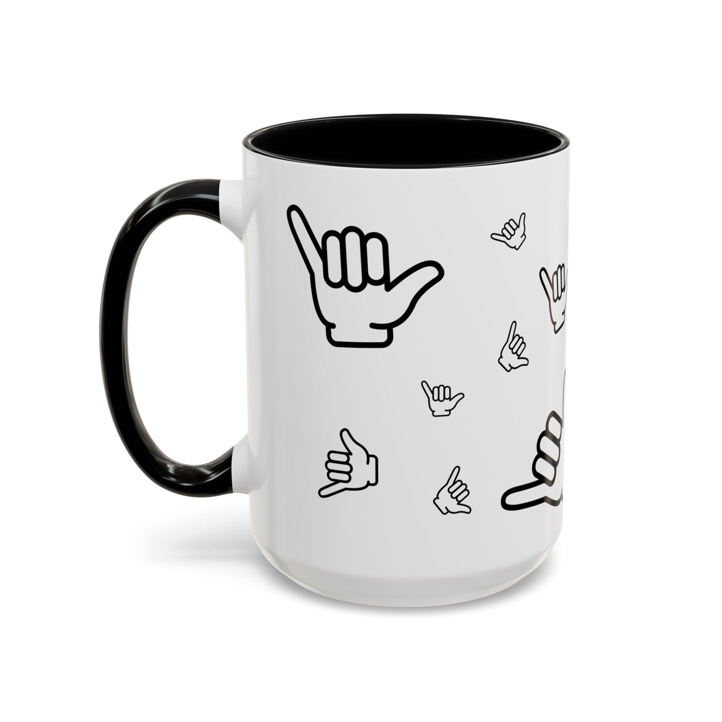 Scattered Shaka Coffee Mug right