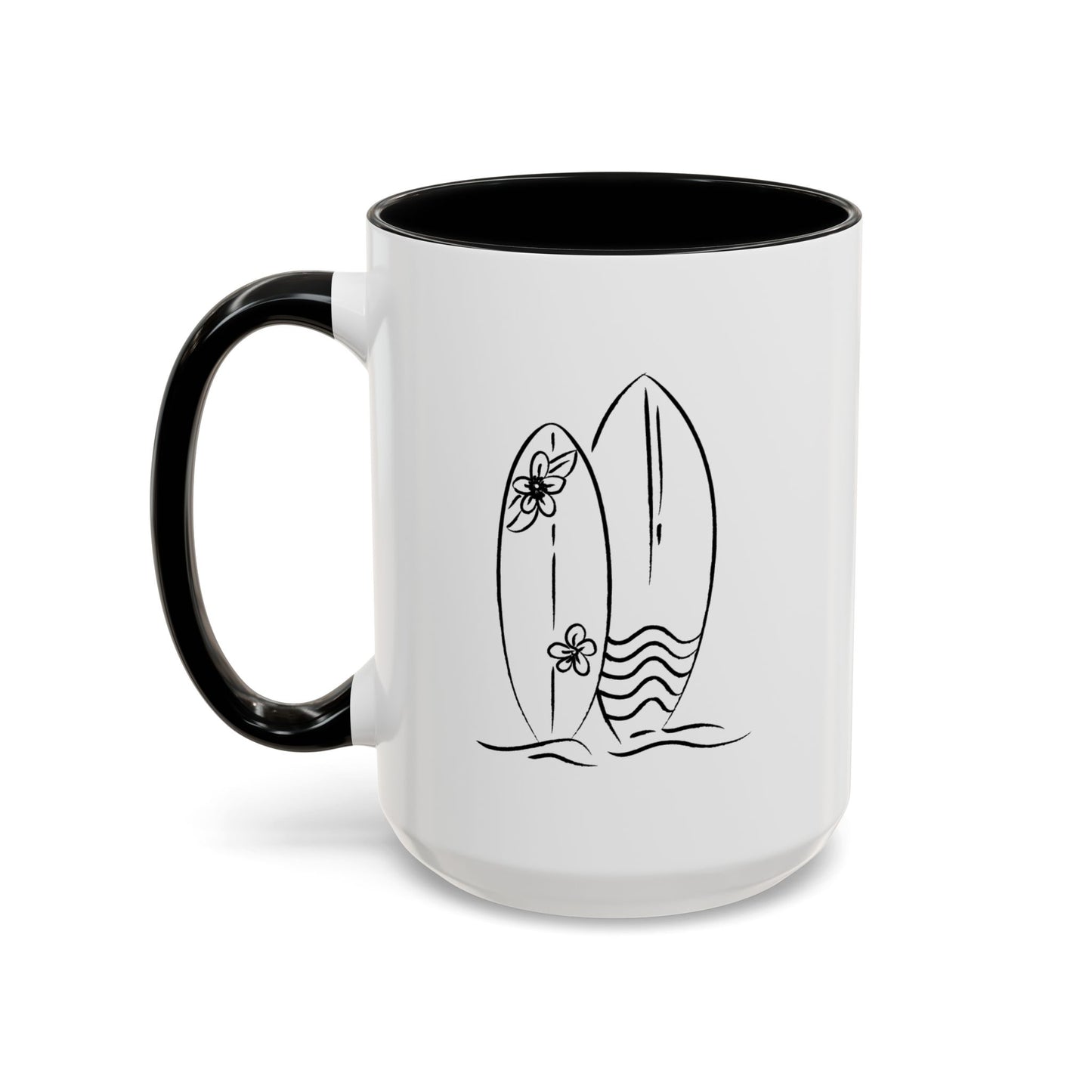 Simple Surfboards Coffee Mug right