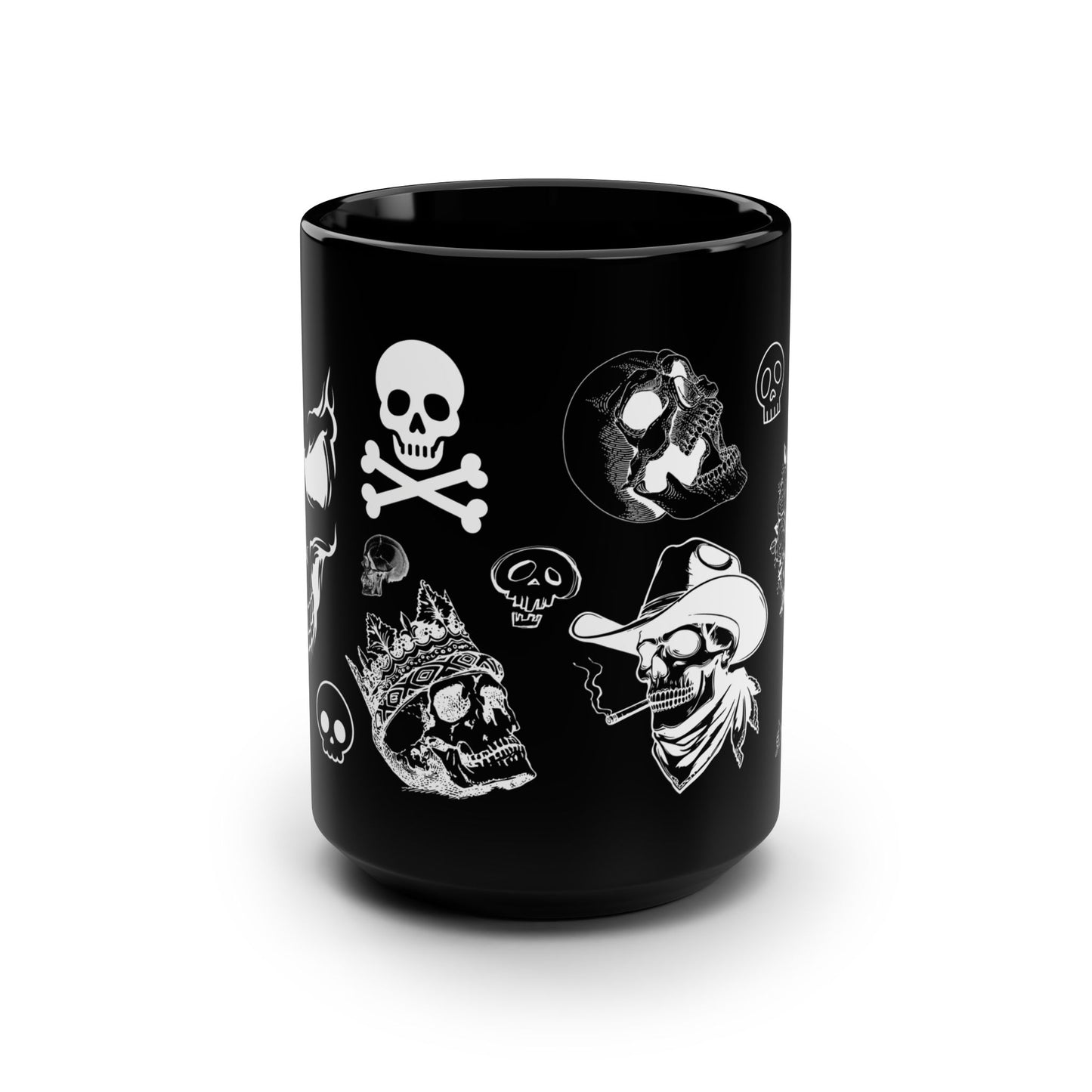 Skull Covered Coffee Mug 2