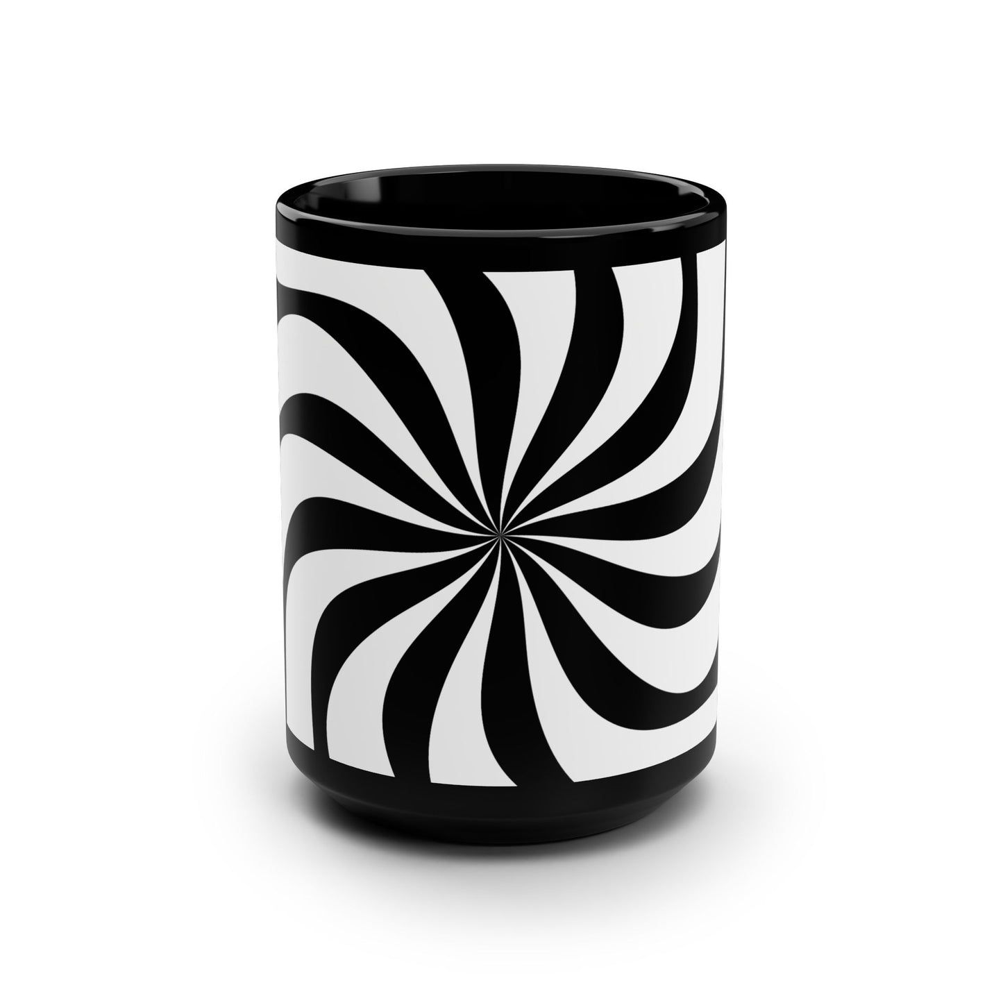Trippy Squiggle Coffee Mug front | Trippy Coffee Mugs