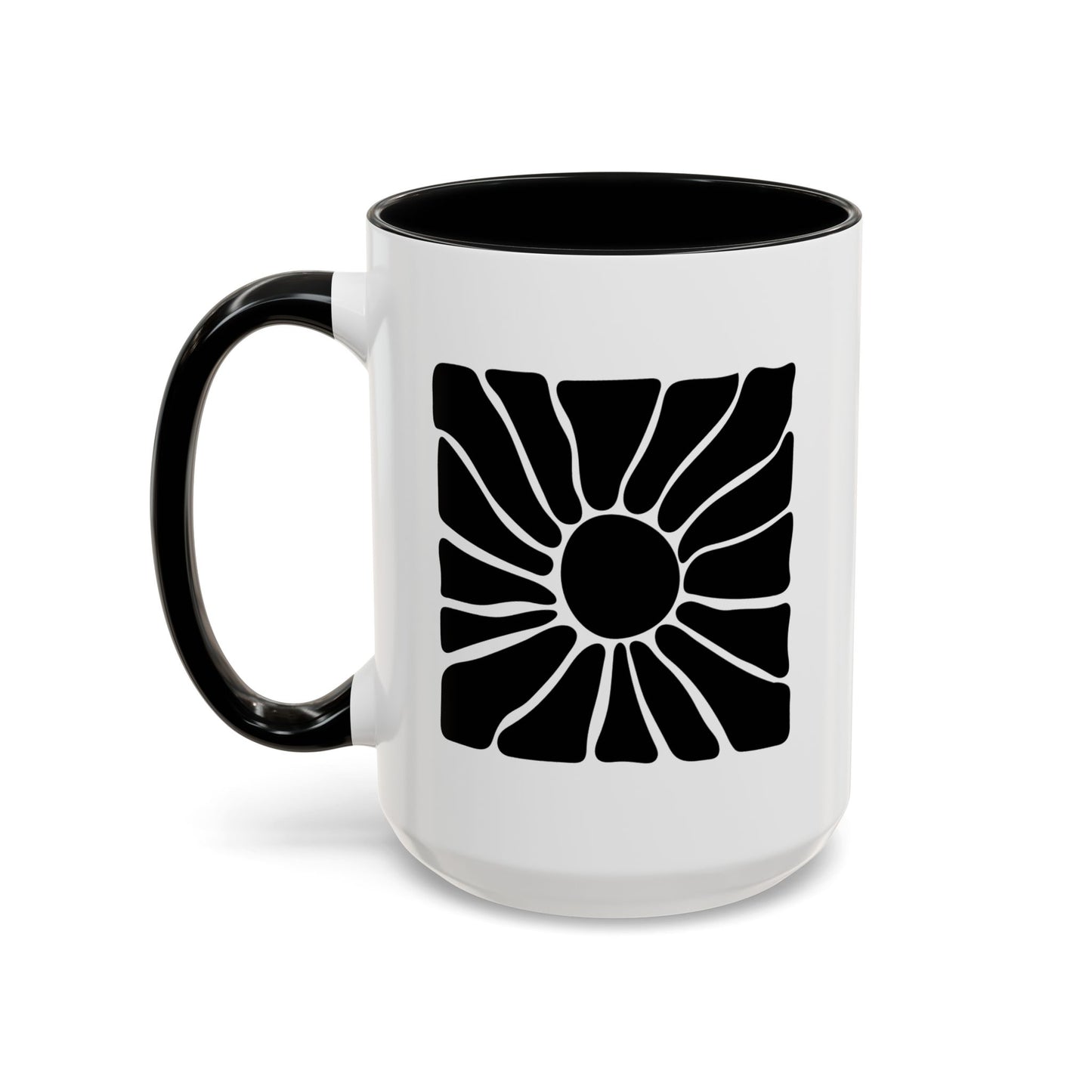 Trippy Sun Coffee Mug right