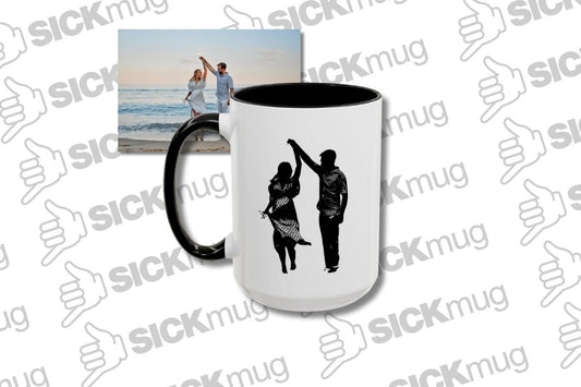 A Silhouette Coffee Mug Makes a Sick Mug