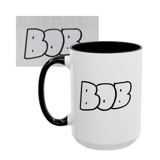 Personalized Hand Drawn Name Mug
