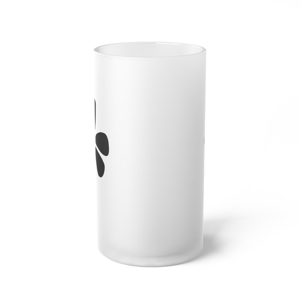 Retro Flower Glass Mug
