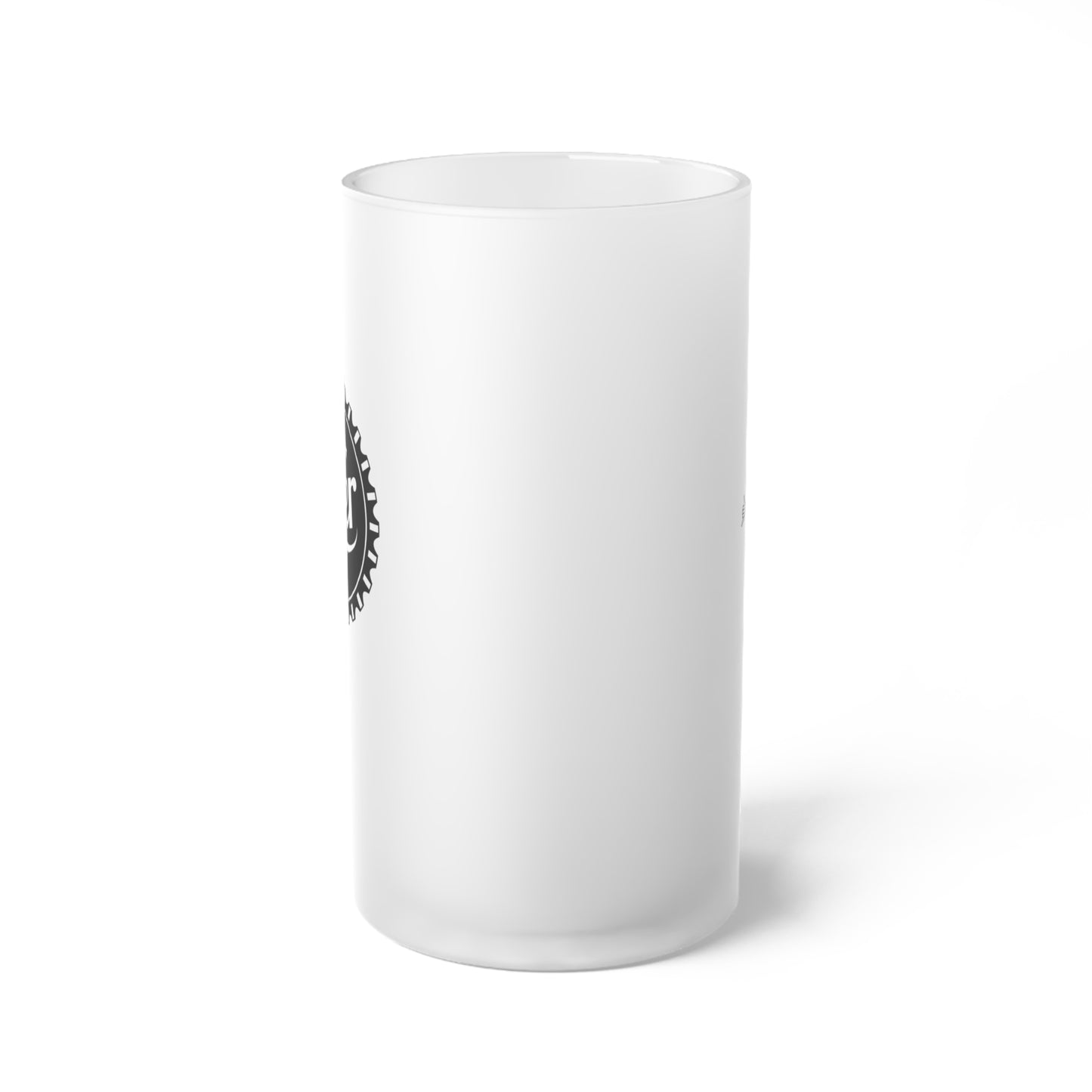 Beer Frosted Glass Mug