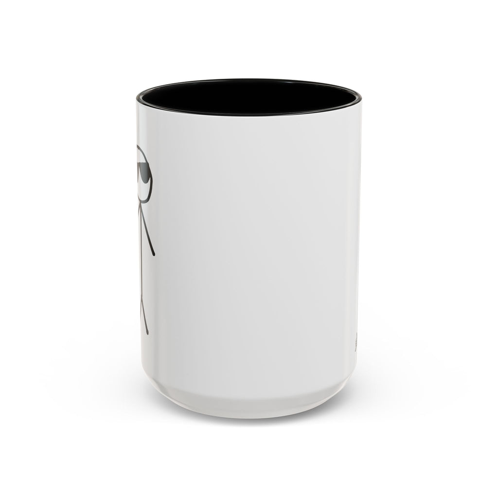 Good Vibes Guy Hand Drawn Coffee Mug