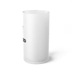Start Your Day Stoked Frosted Glass Mug