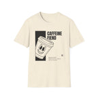 Beige Caffeine Fiend T-Shirt