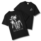 Black Like My Soul Coffee Tee Front and Back