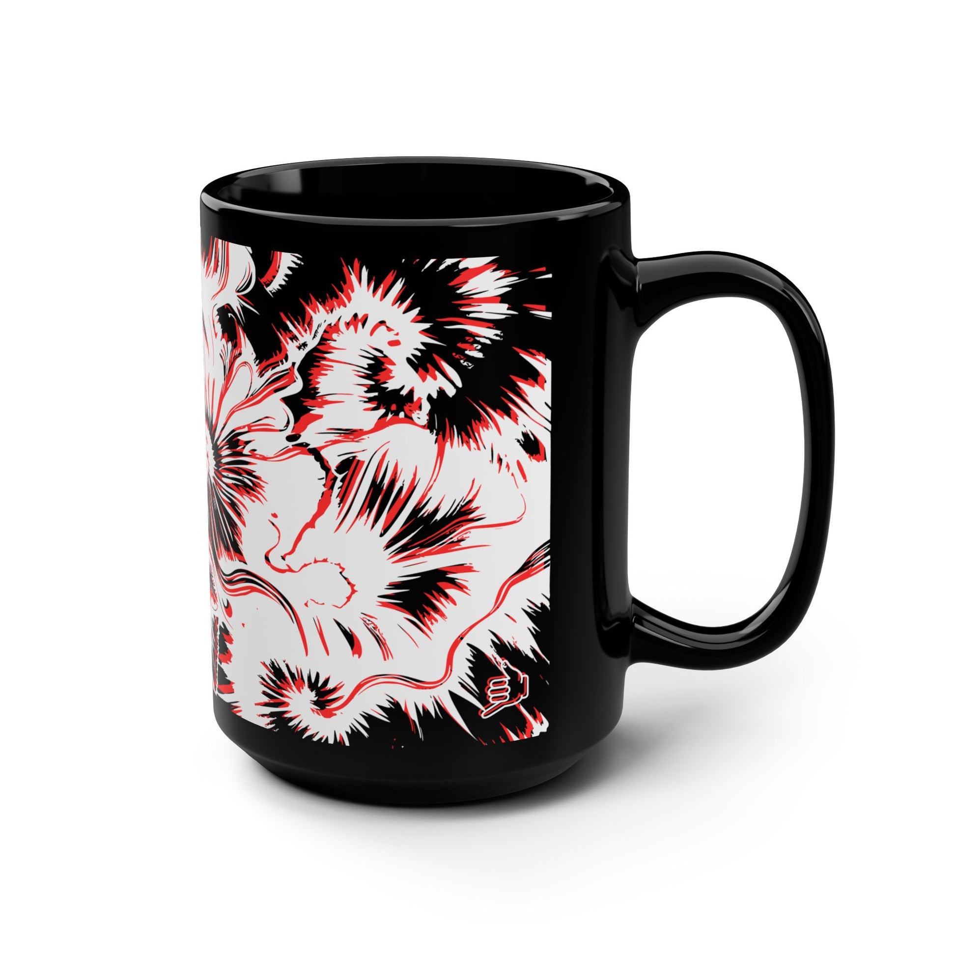 Blood Static Coffee Mug left