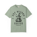 Cat Wizard Coffee T-Shirt