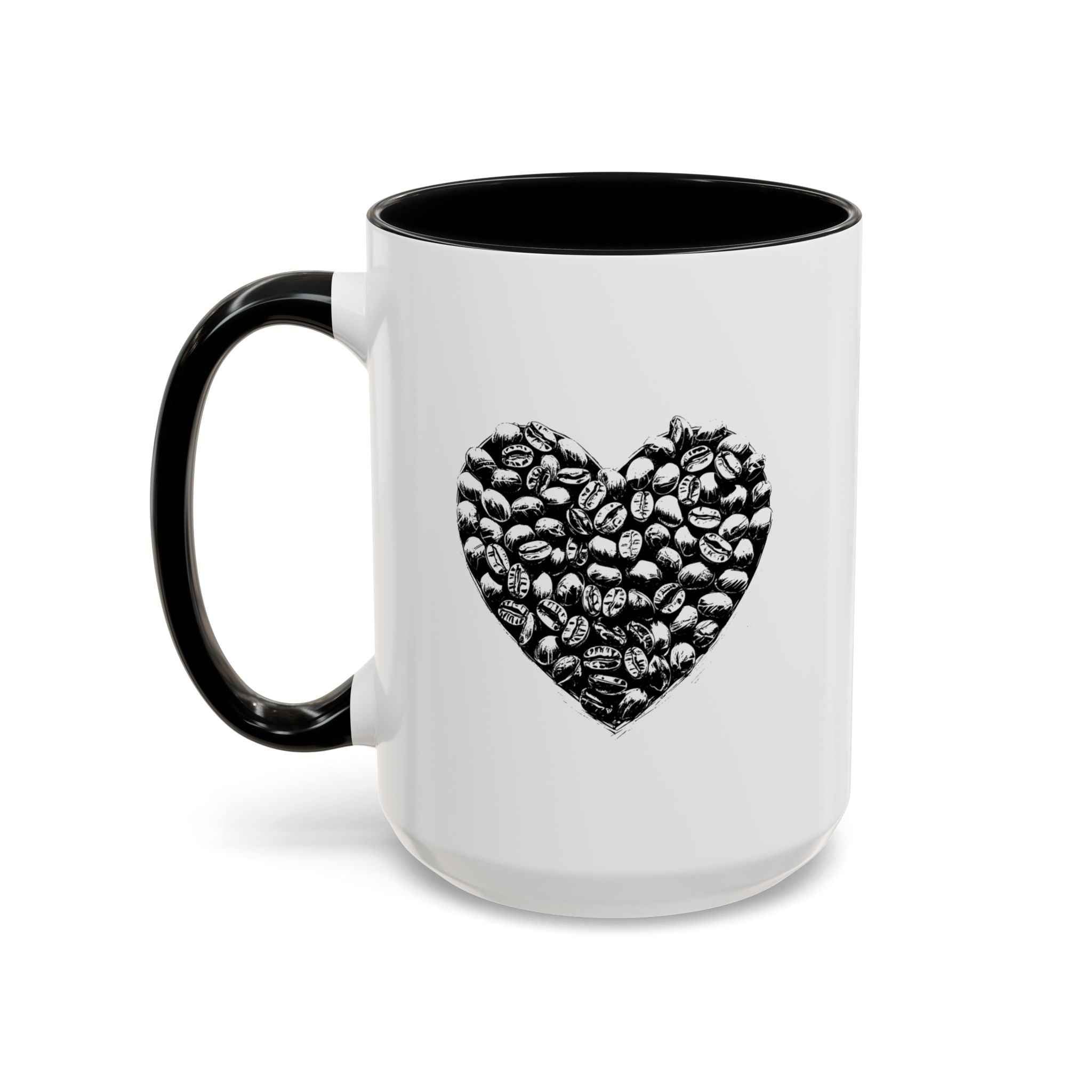 Coffee Bean Heart Mug