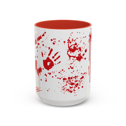 Crimson Slash Coffee Mug front