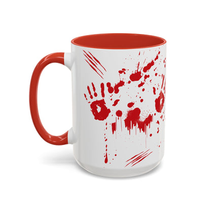 Crimson Slash Coffee Mug right