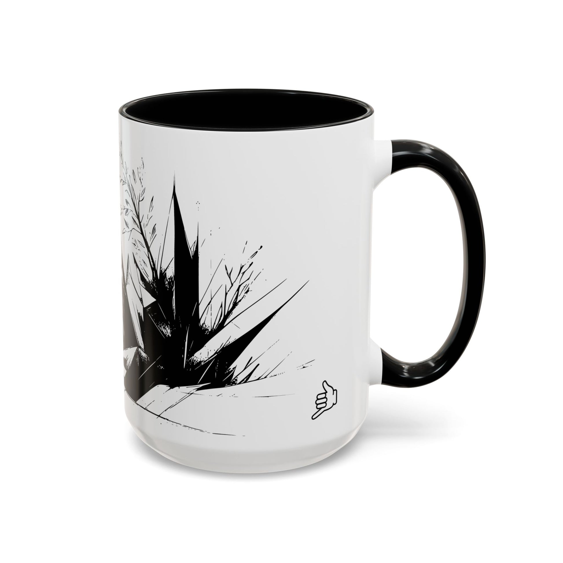 Crystal Flowers Mug left