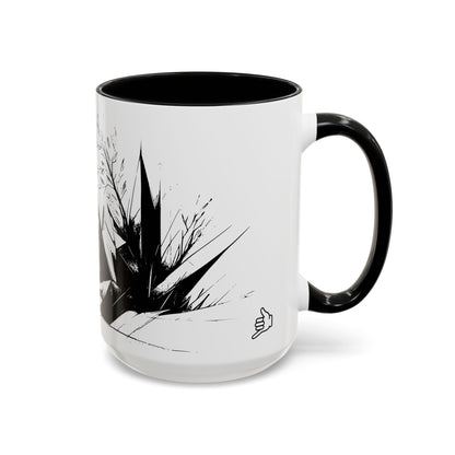 Crystal Flowers Mug left