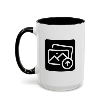 Custom Silhouette Photo Coffee Mug