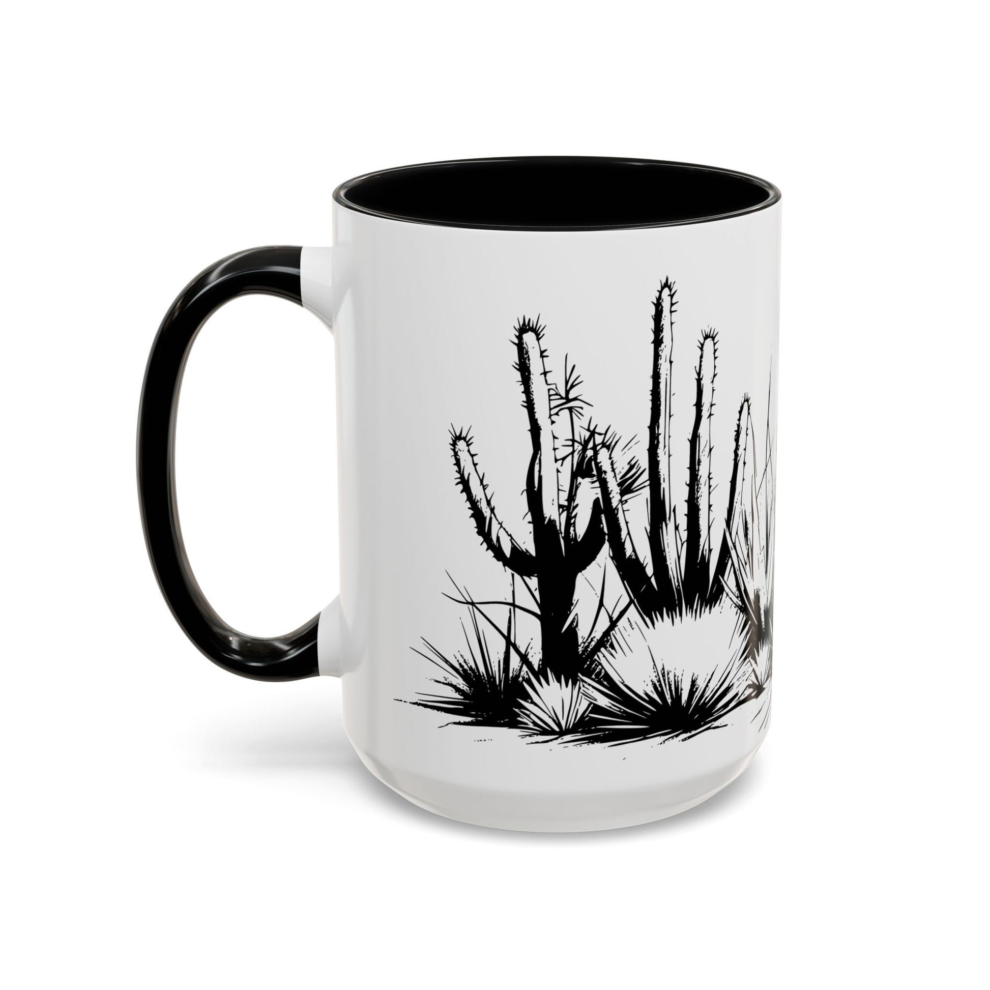 Desert Plants Coffee Mug right