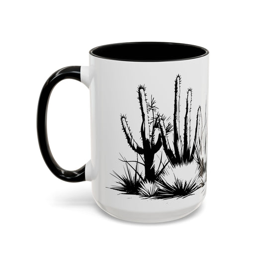 Desert Plants Coffee Mug right