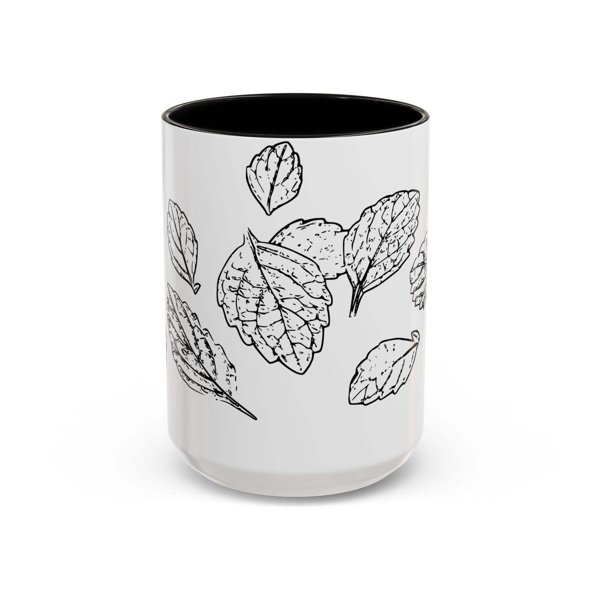 Fall Leaves Coffee Mug front