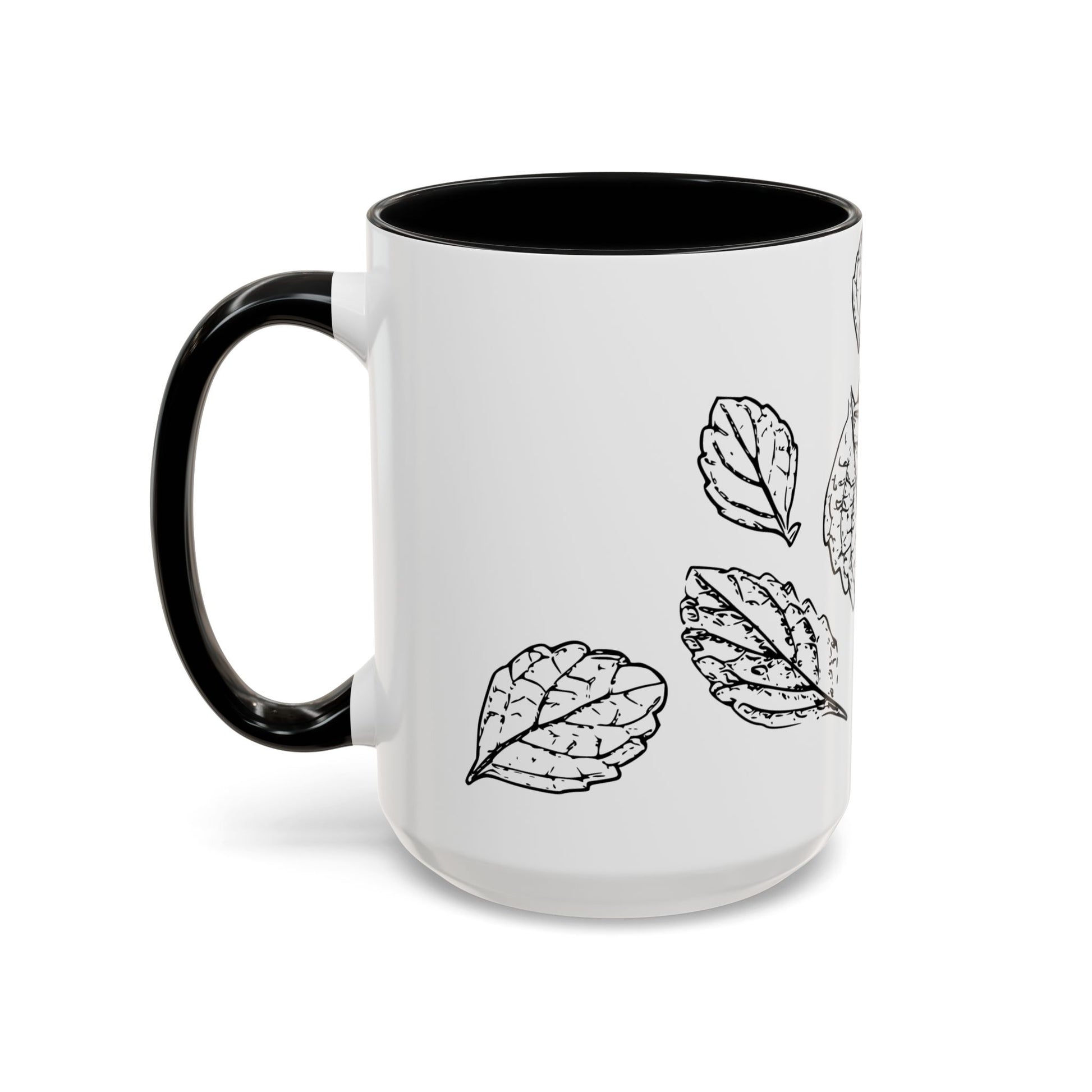 Fall Leaves Coffee Mug right