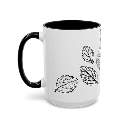 Fall Leaves Coffee Mug right