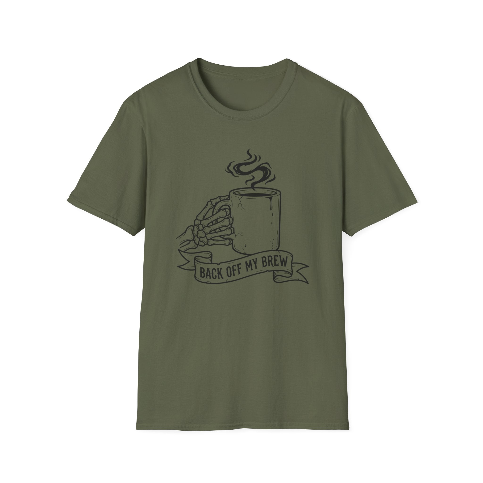 Green Back Off MY Brew T-Shirt