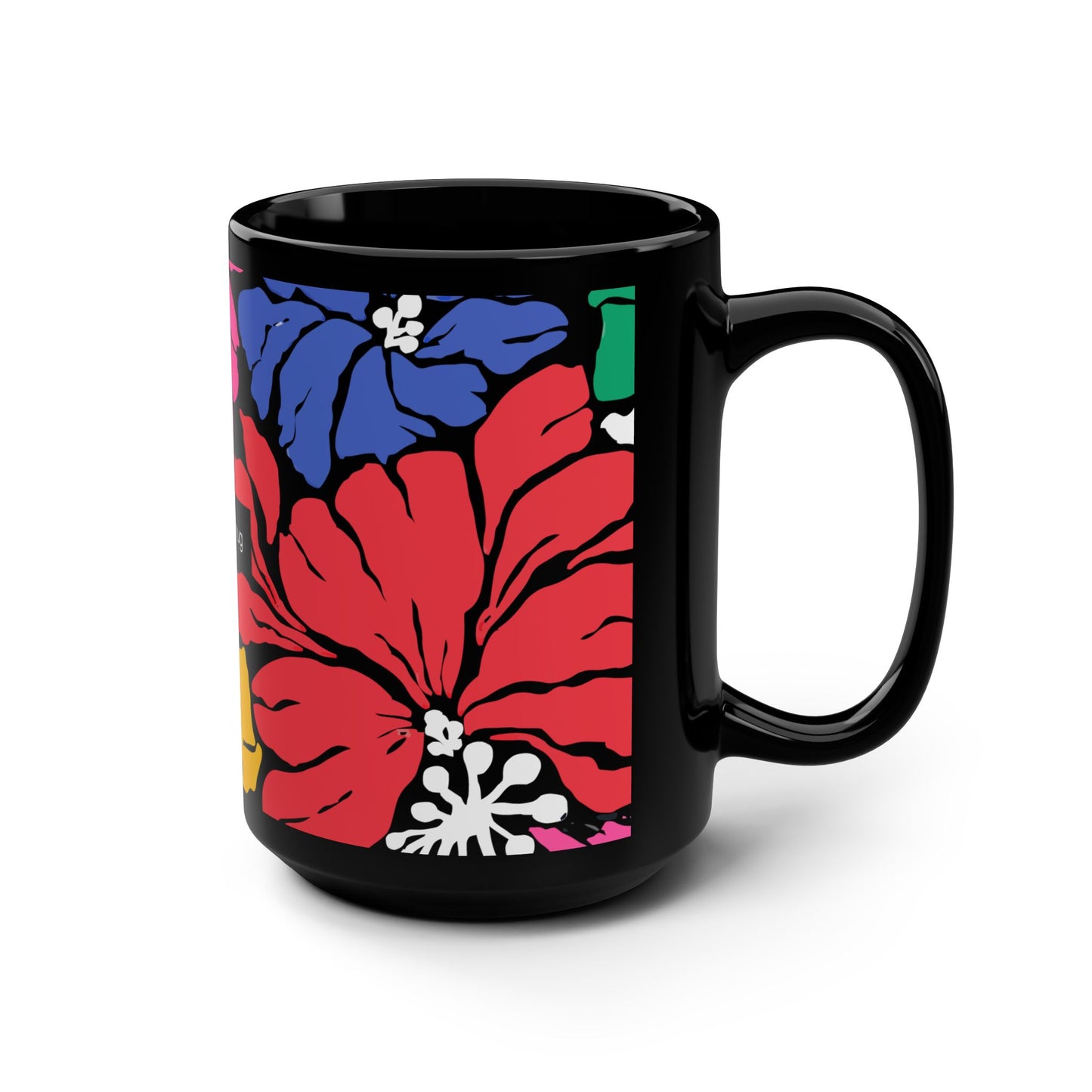 Groovy Bloom Coffee Mug left sick mug