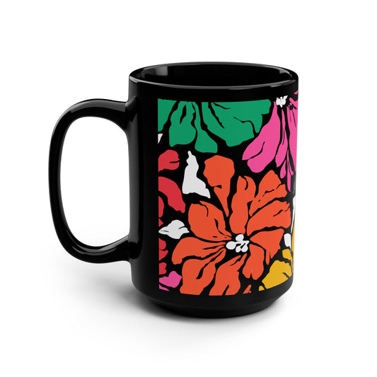 Groovy Bloom Coffee Mug right sick mug