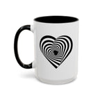 Hypnosis Heart Coffee Mug right