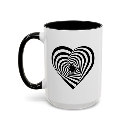 Hypnosis Heart Coffee Mug right