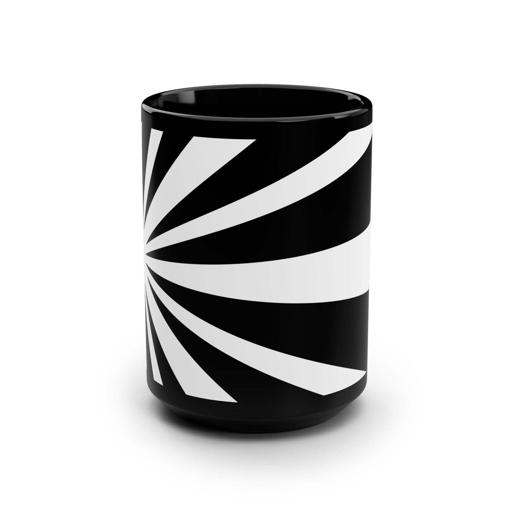 Hypnotic Burst Coffee Mug front | Trippy Mugs