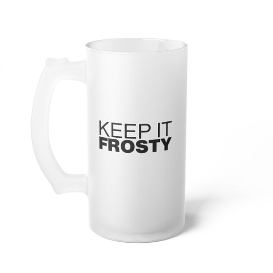 Keep It Frosty Glass Mug