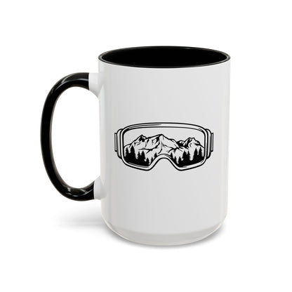 Mountain Goggles Coffee Mug right