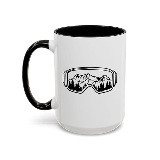 Mountain Goggles Coffee Mug right