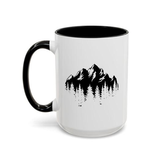 Mountain Silhouette Mug right