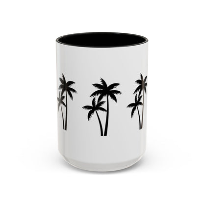 Palm Tree Mug Front