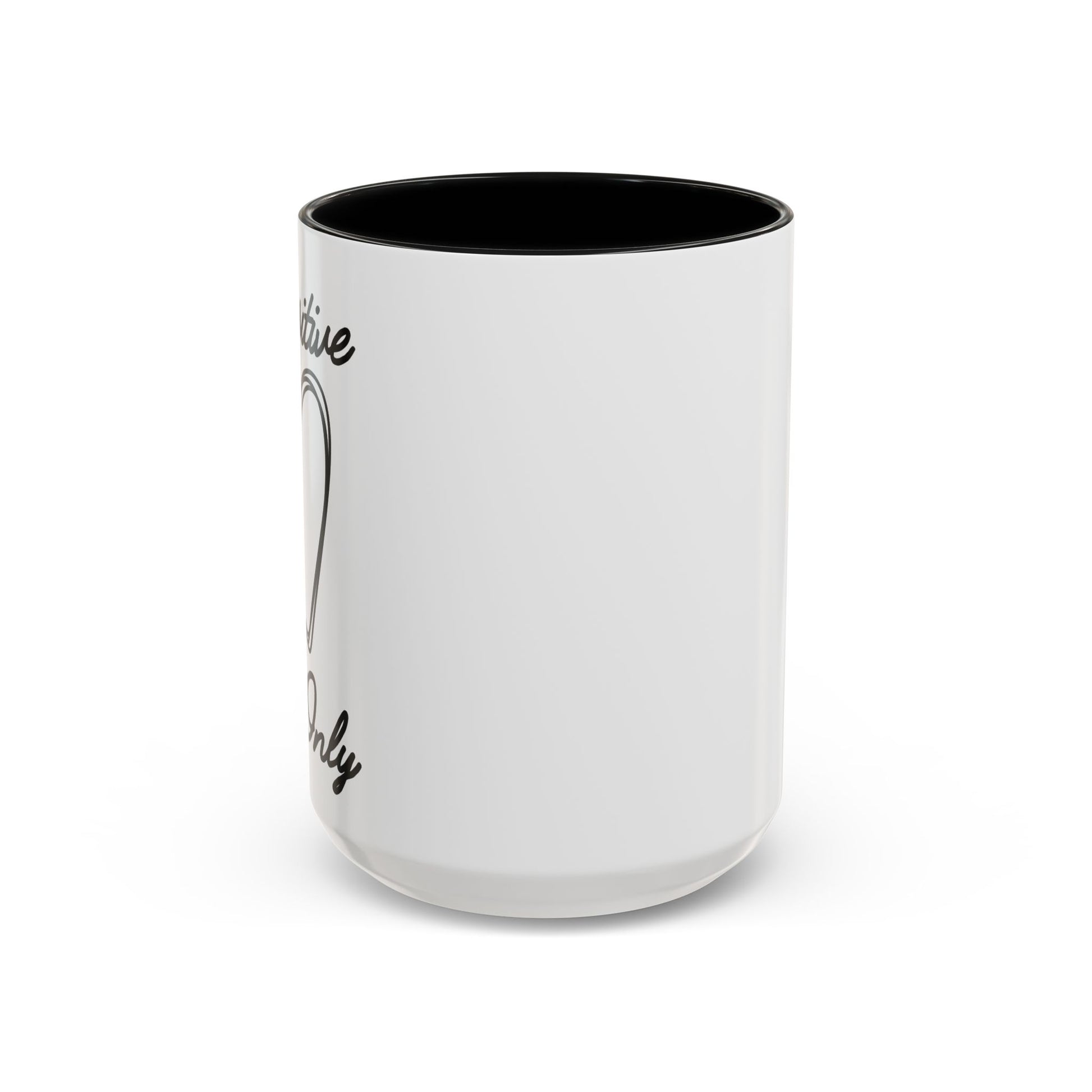 Paw-sitive Vibes Only Coffee Mug front
