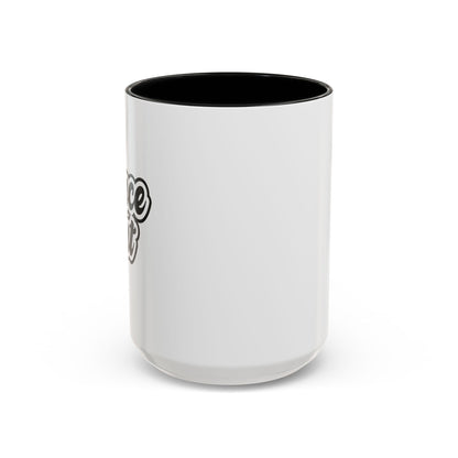 Peace Out Coffee Mug front
