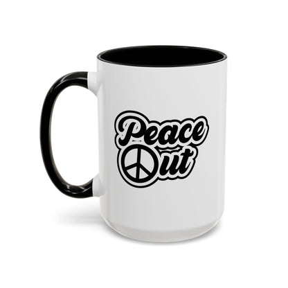 Peace Out Coffee Mug right