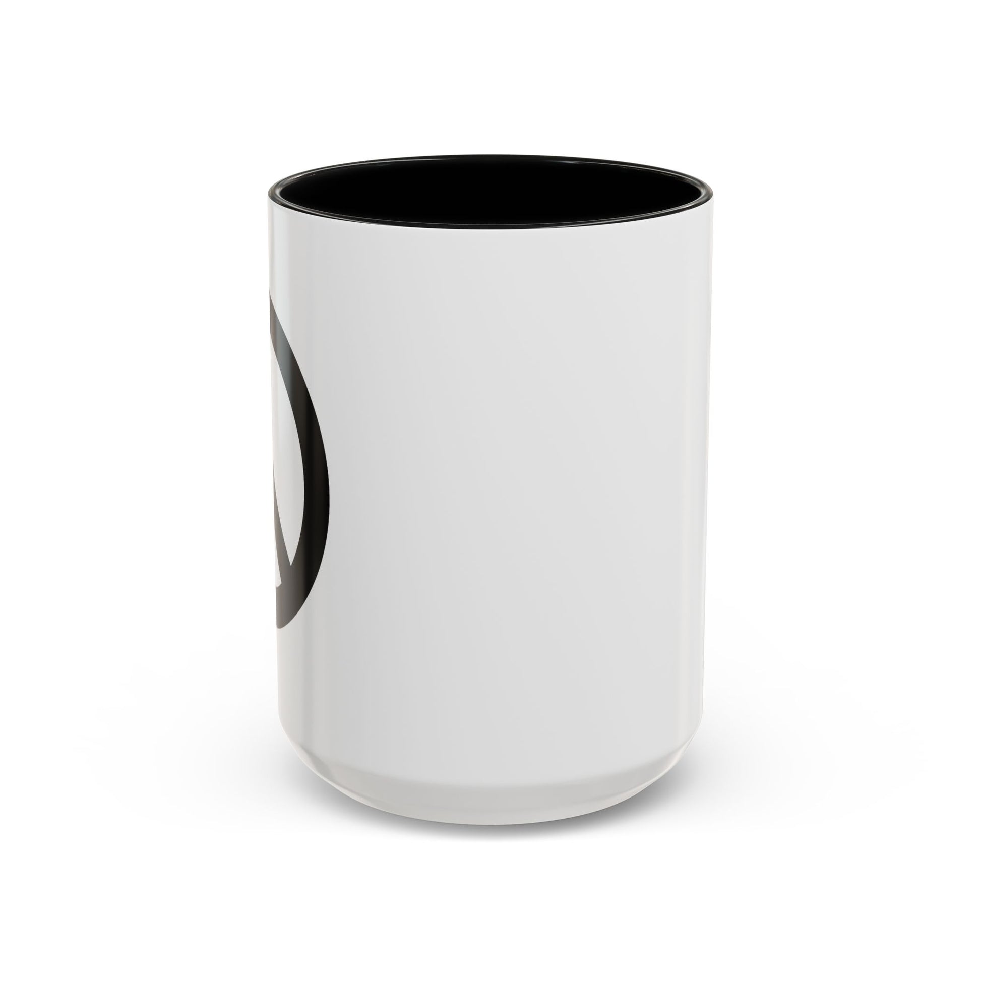 Peace Sign Coffee Mug front