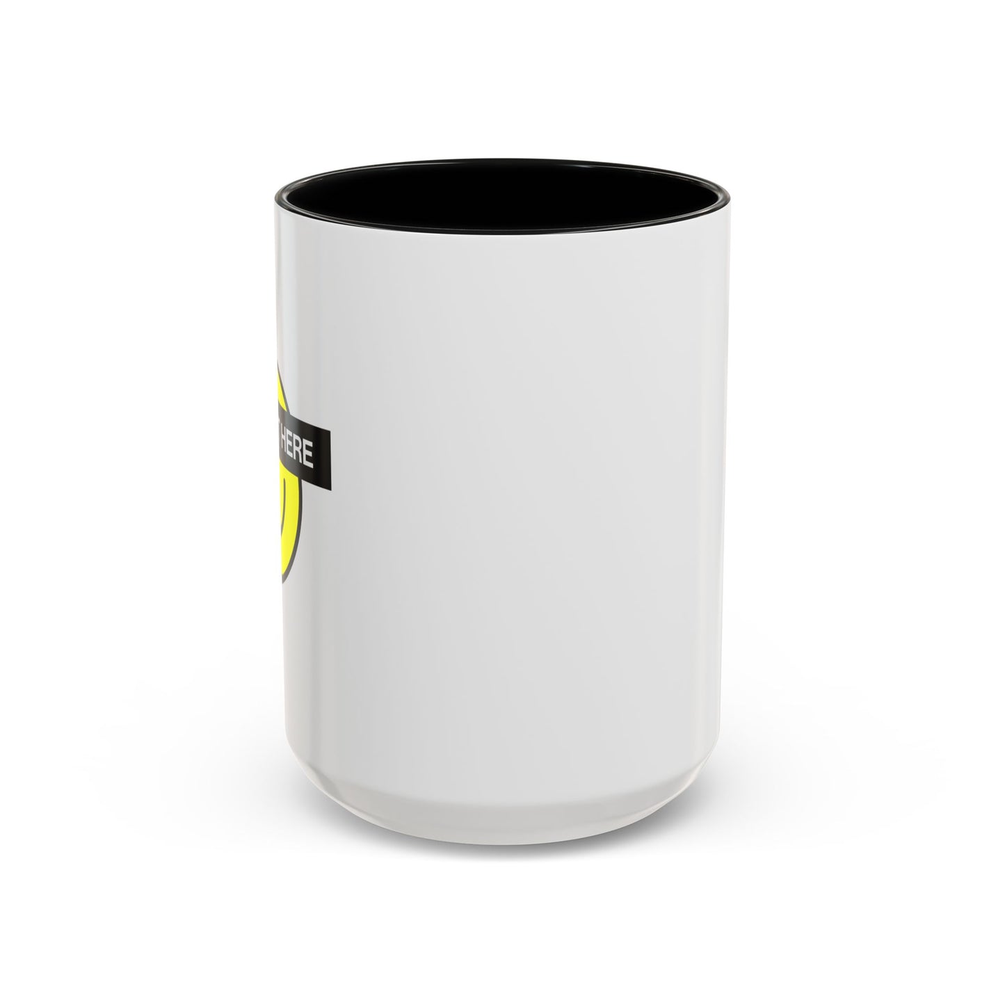 Personalized Smiley Coffee Mug front