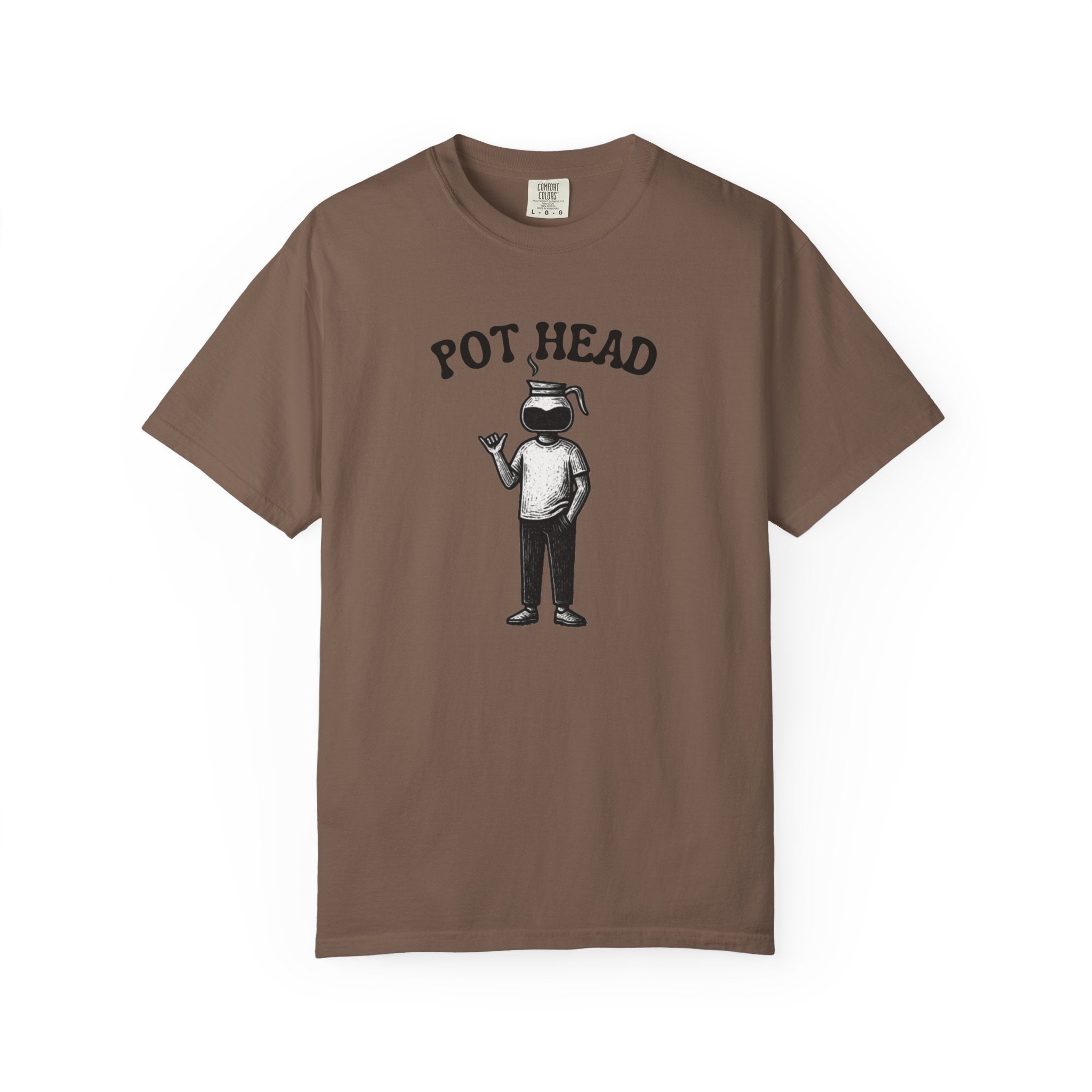 Pot Head Coffee T-Shirt for sale