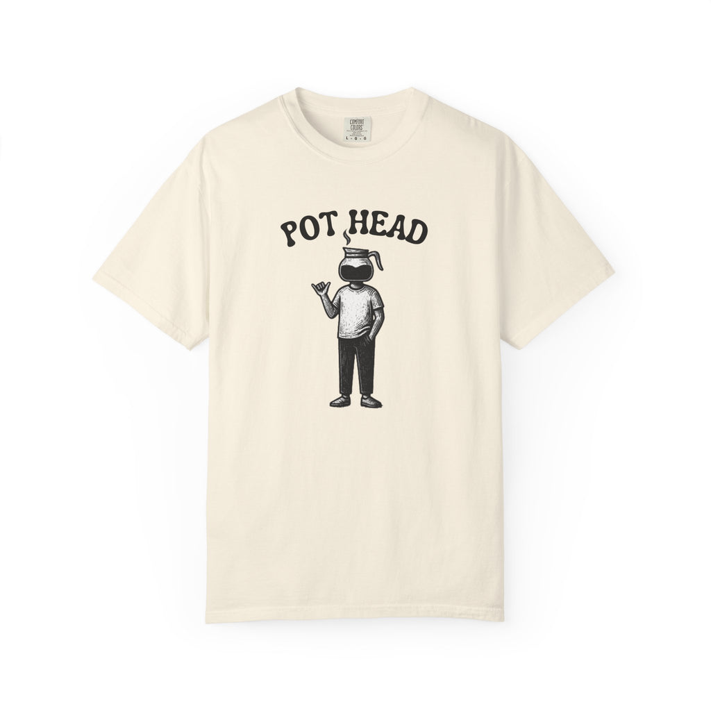 Pot Head Coffee T-Shirt for sale at sick mug