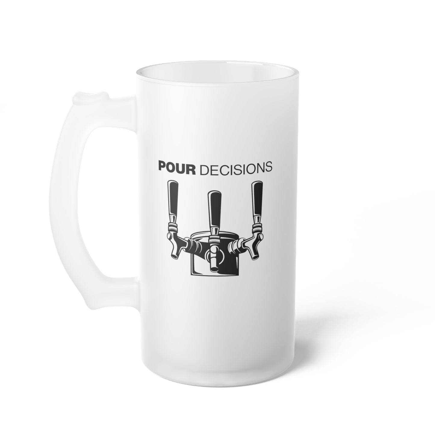 Pour Decisions Glass Mug