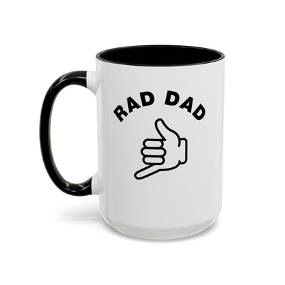 Rad Dad Coffee Mug right