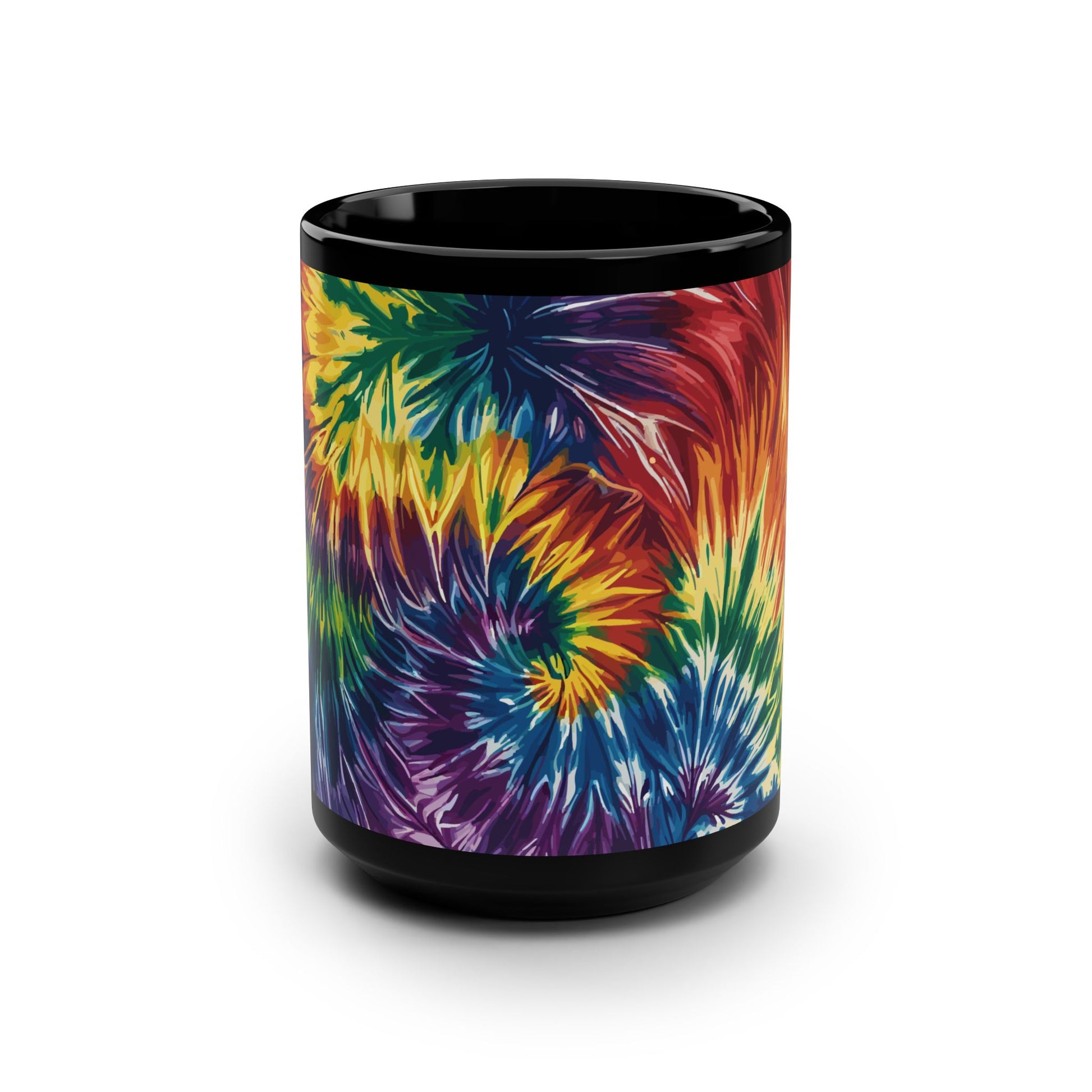 Rainbow Tie Dye Mug front